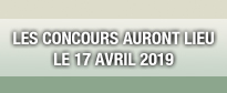 Les concours auront lieu le 28 mars 2007!
